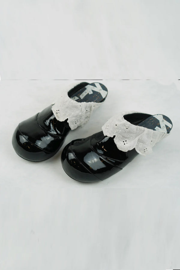 VeniceW Wedding Cocktail Mules VCW-S-13-QKLYM Chocolate Linen